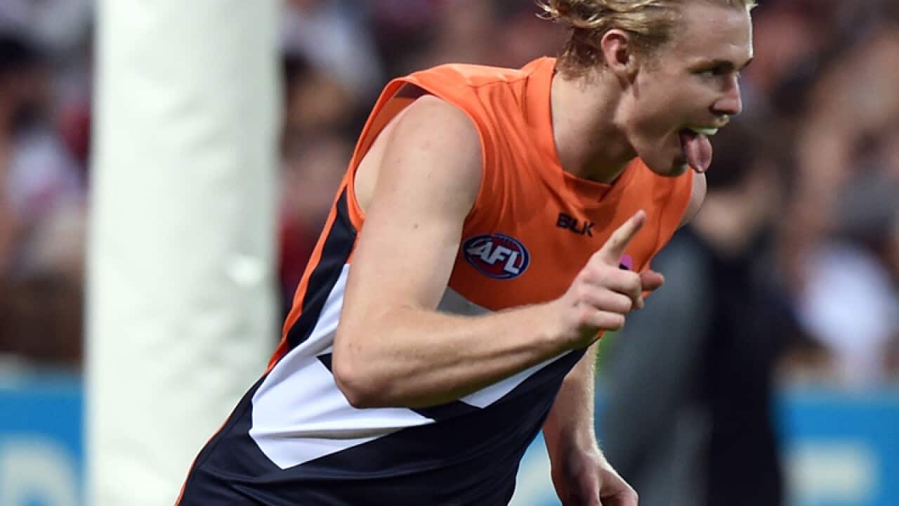 Cam McCarthy of the Giants.