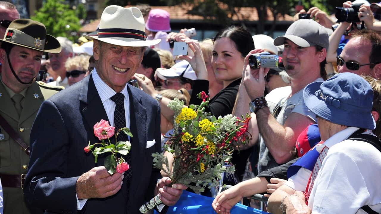 Prince Phillip ends his 16th Royal Tour of Australia by joining tens of thousands of well-wishers in Perth for the Great Aussie Barbecue in 2011.