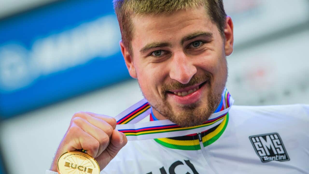 There's only one Peter Sagan... and he's coming back to Adelaide.
