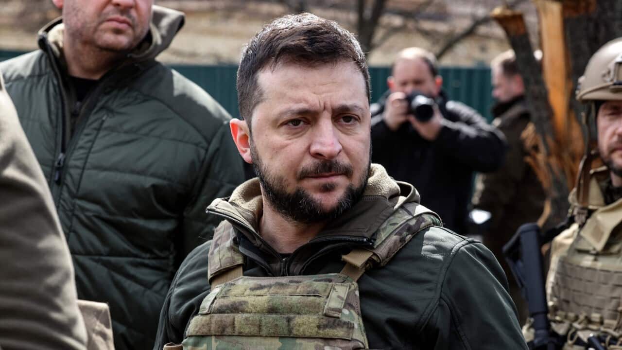 Ukainian President Volodymyr Zelenskyy