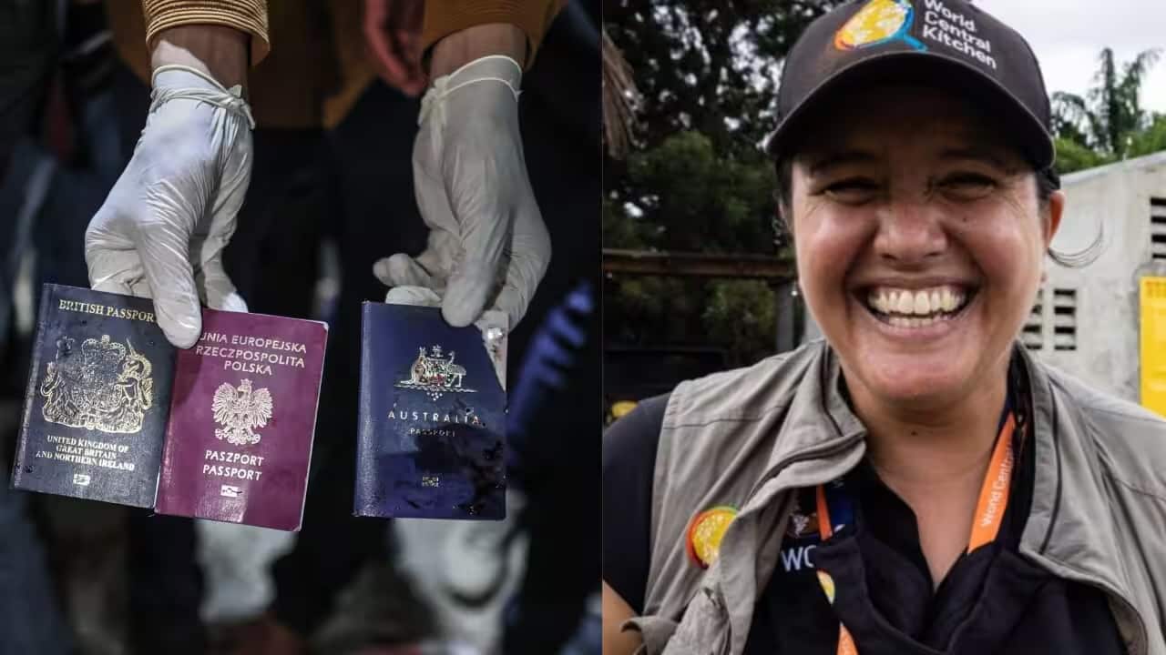 Australian humanitarian worker Zomi Frankcom has been killed in an airstrike in Gaza. Source.png