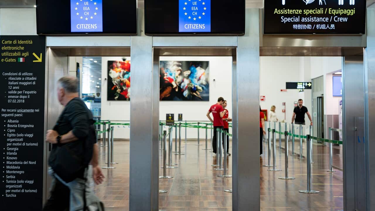 Air travel in Venice, Italy - 8 Apr 2026