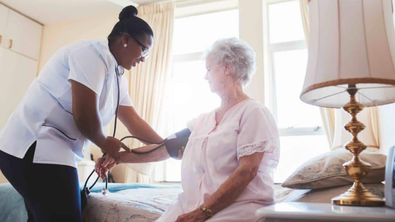 Federal Health Minister pointed to hesitancy among aged care residents as being behind low COVID-19 booster rates