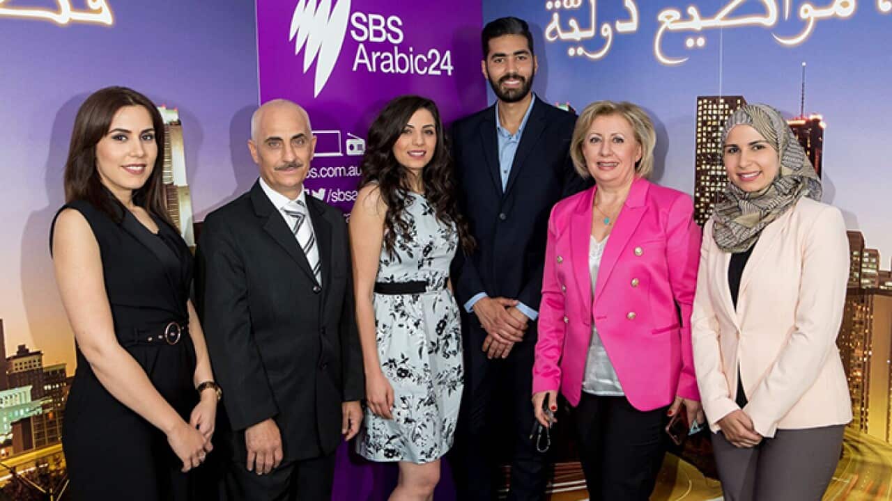 SBS Arabic24 presenters team