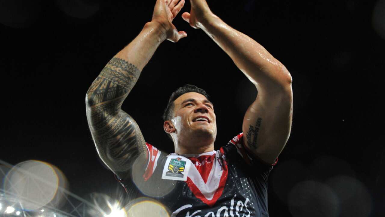 Sydney Roosters forward Sonny Bill Williams
