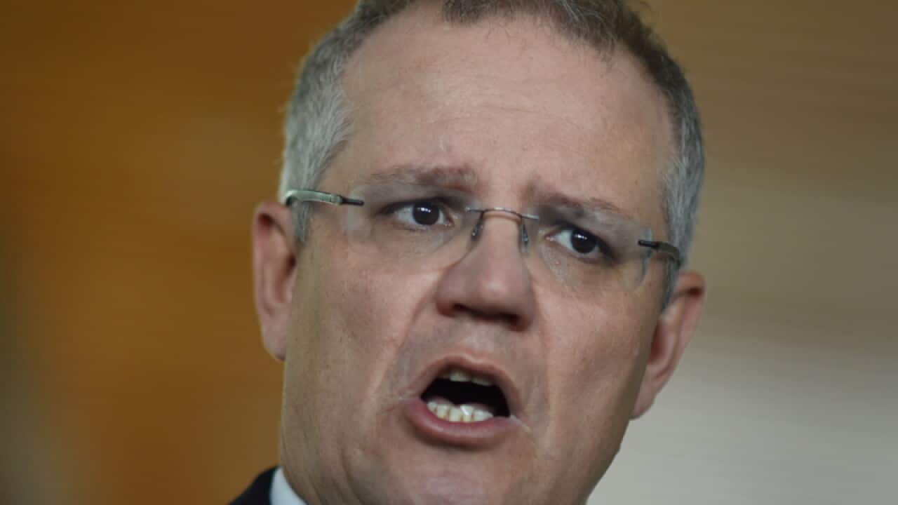 Australia's Treasurer Scott Morrison