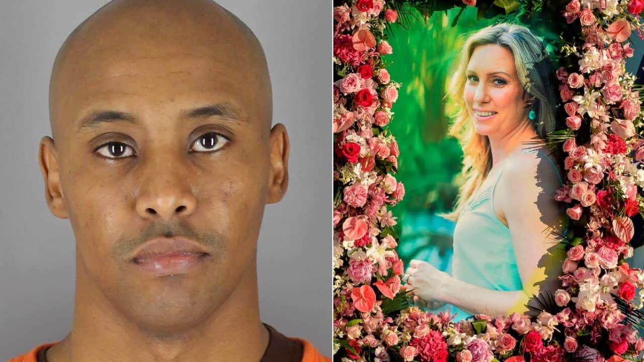 Justine Ruszczyk Damond and ex-policeman Mohamed Noor.