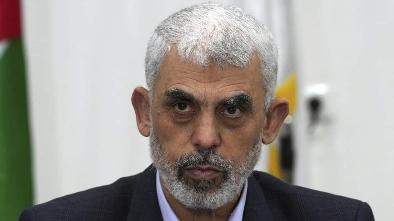 Yahya Sinwar, one of the leaders of Hamas
