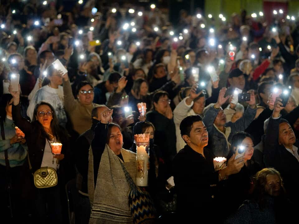 Colombia Earthquake - Candlelight Mass