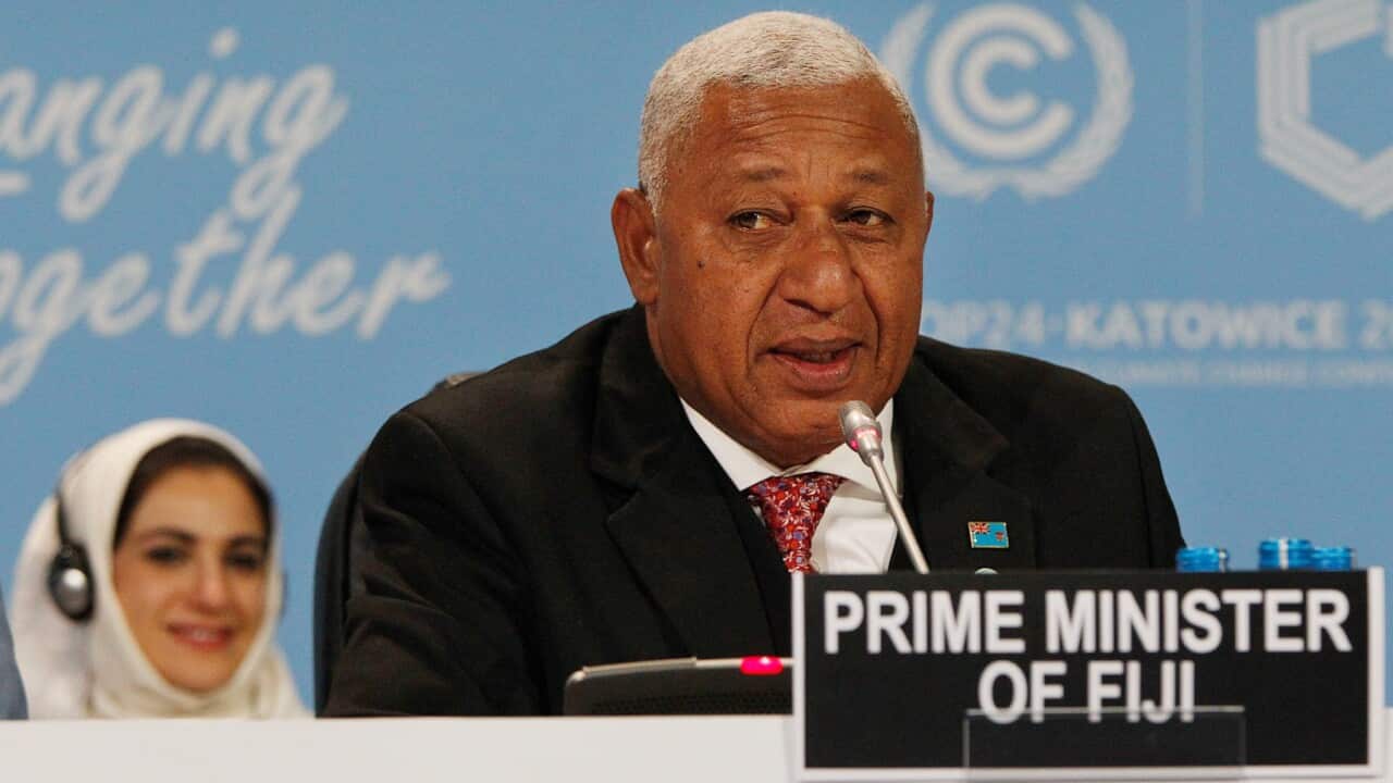 Fiji's Prime Minister Frank Bainimarama