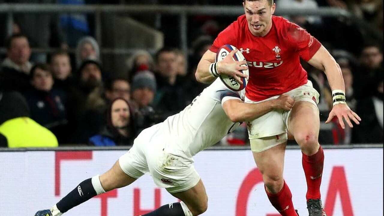 Wales' George North.