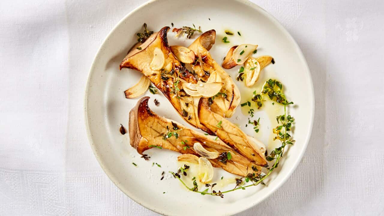 Spanish grilled mushrooms (Setas a la plancha)