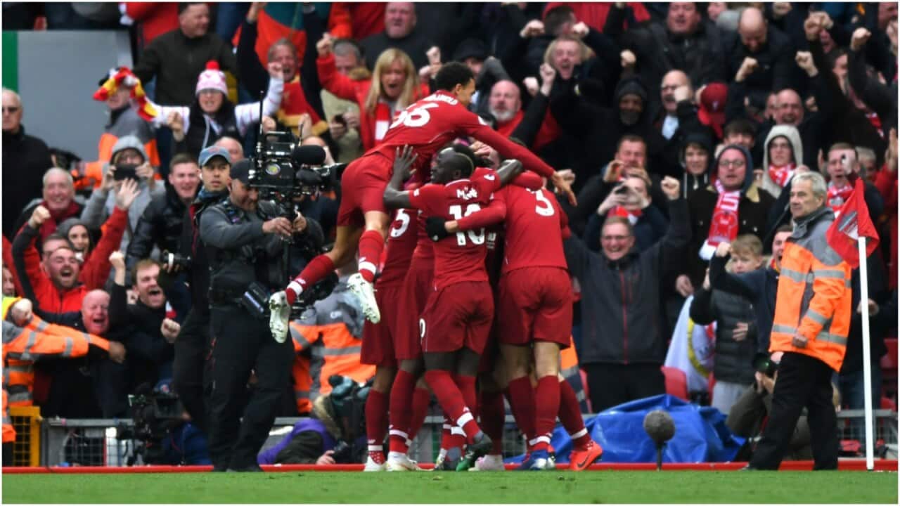 Liverpool secure the top spot.