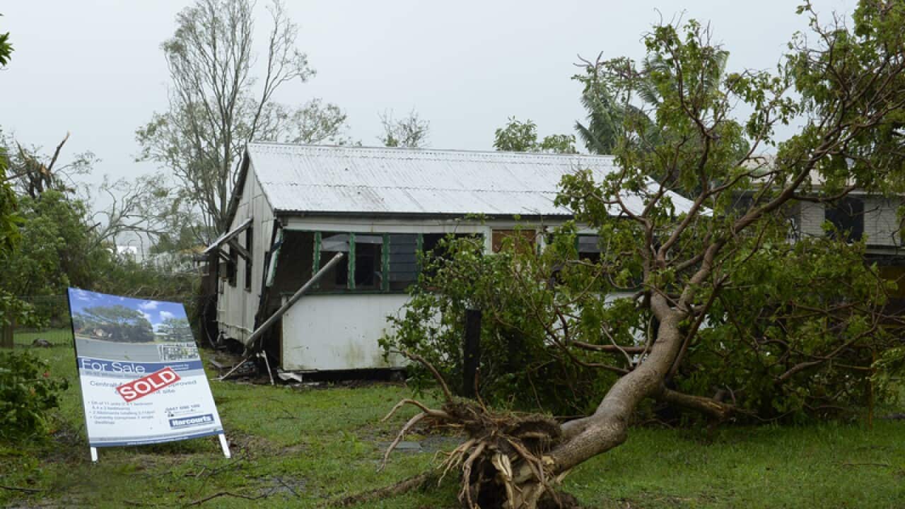 The aftermath of Tropical Cyclone Marcia that hit Yeppoon