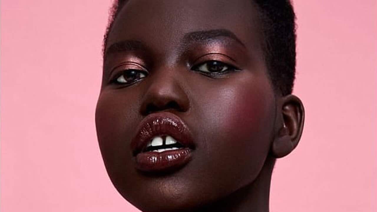 Adut Akech David Jones