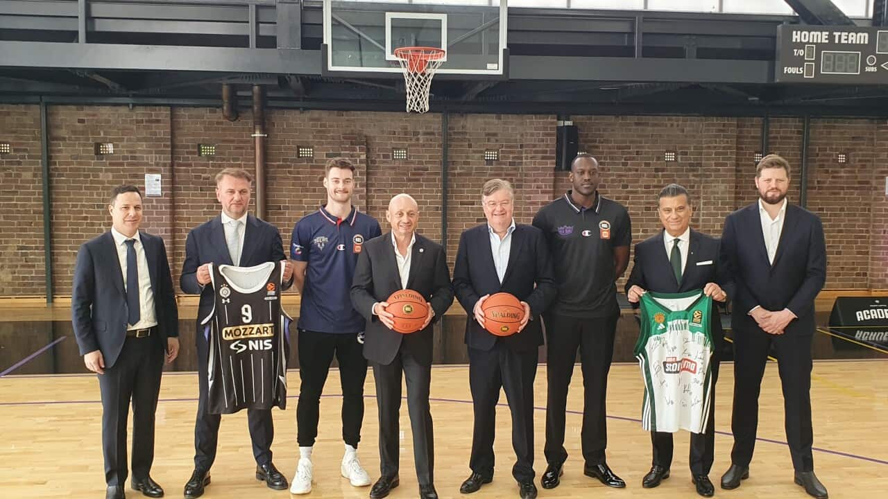 Basketball Pavlos Giannakopulos Cup press conference