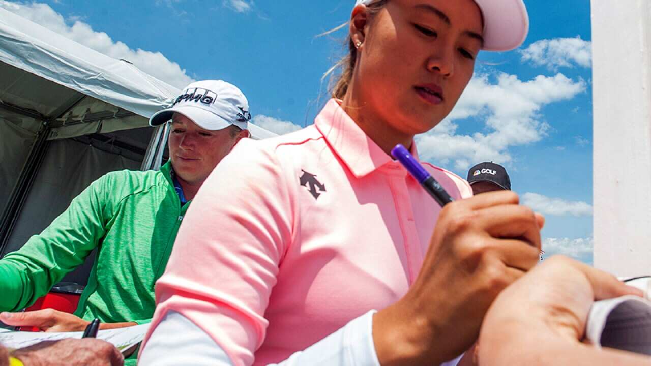 Minjee Lee at the Yokohama Tire LPGA Classic