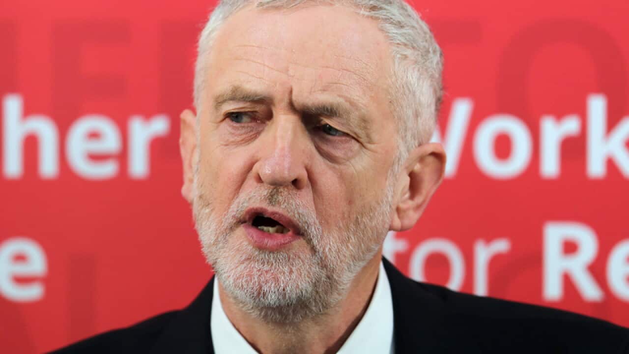 Labour Party leader Jeremy Corbyn