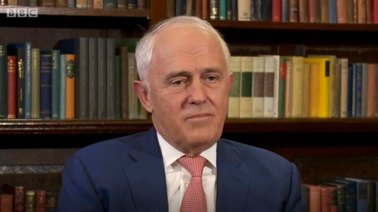 Malcolm Turnbull has appeared on the BBC's Politics Live.