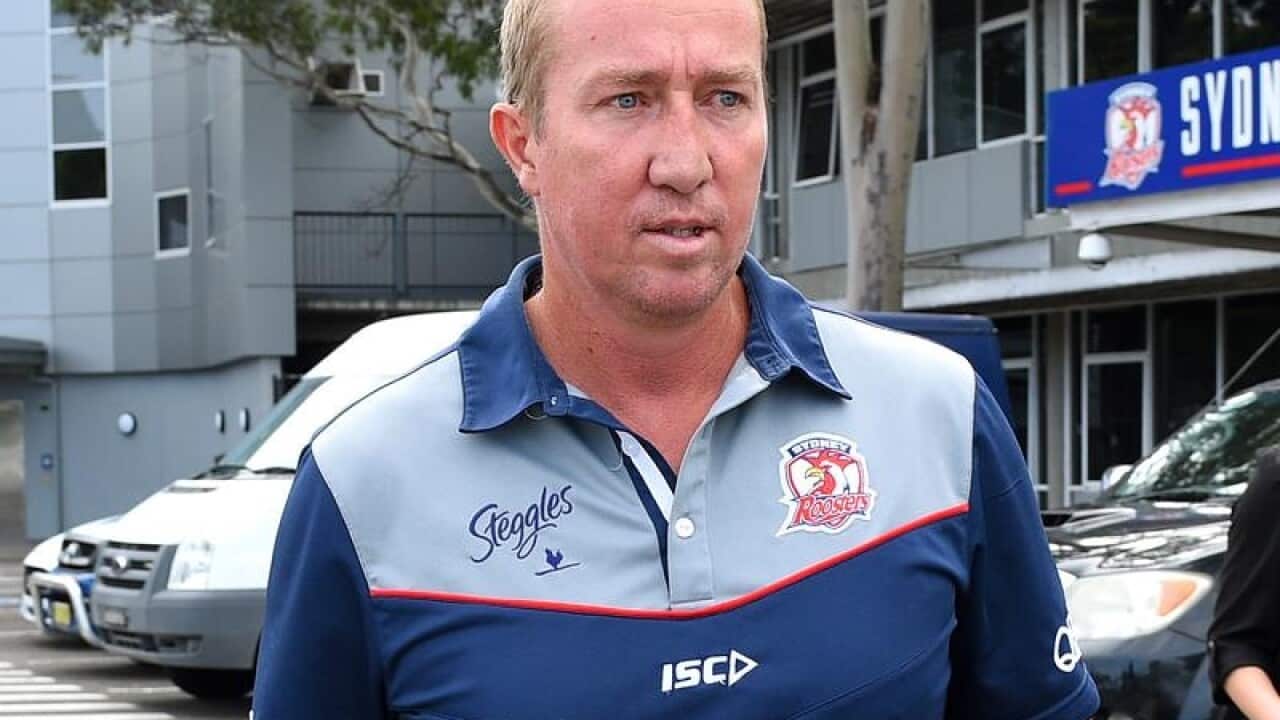 Sydney Roosters NRL coach Trent Robinson