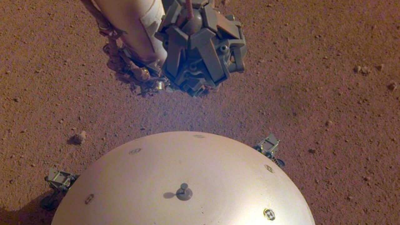 NASA's robotic probe InSight