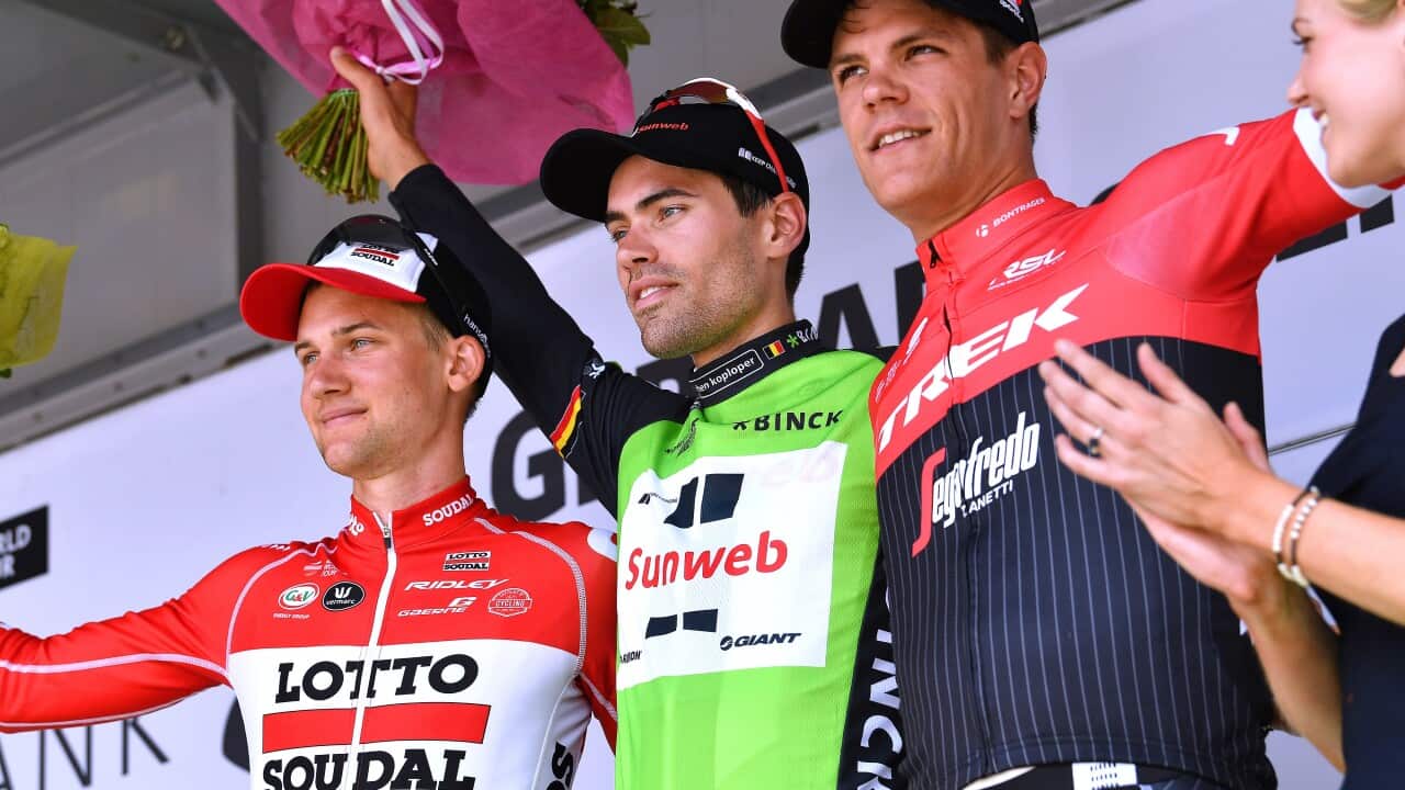 Tom Dumoulin wins the 2017 BinckBank Tour