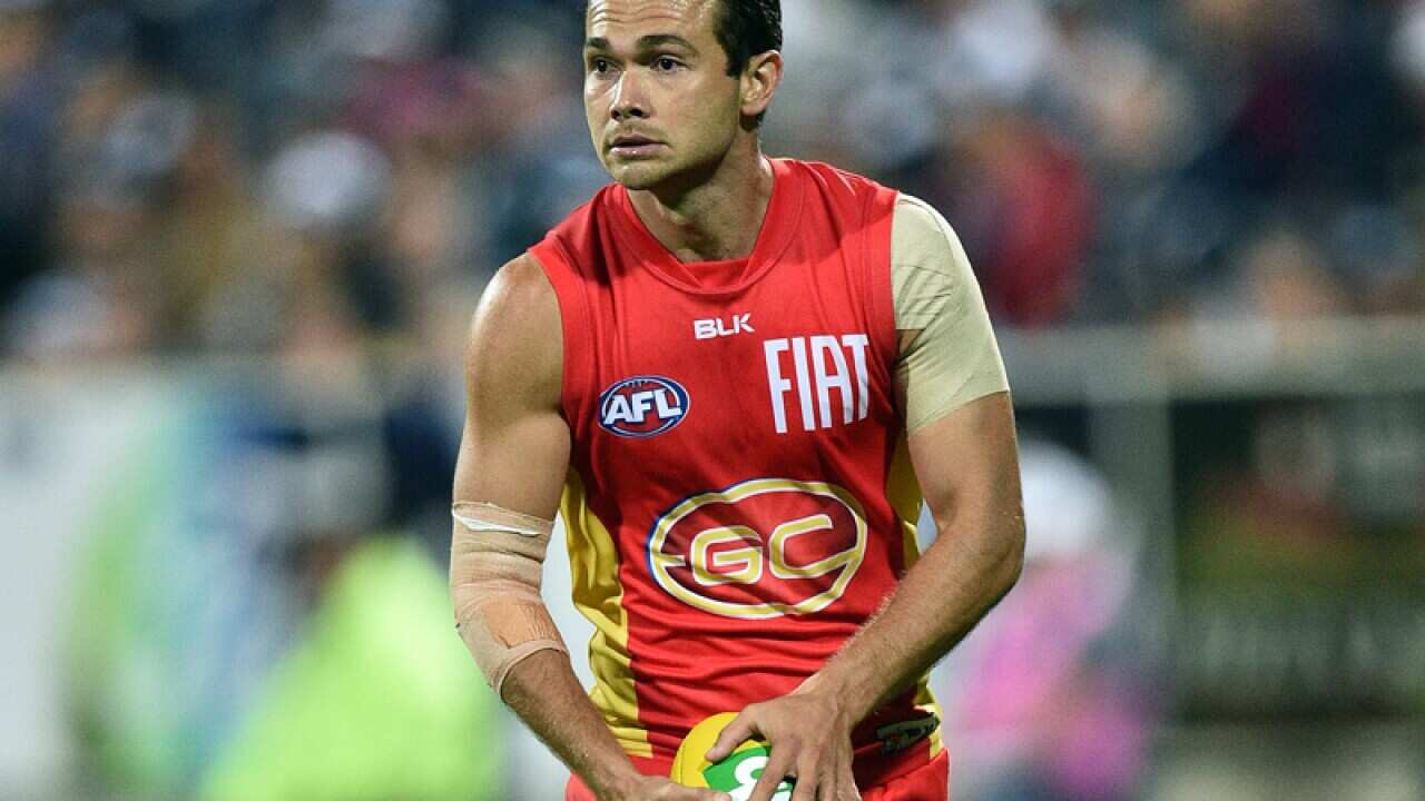 Gold Coast defender Jarrod Harbrow