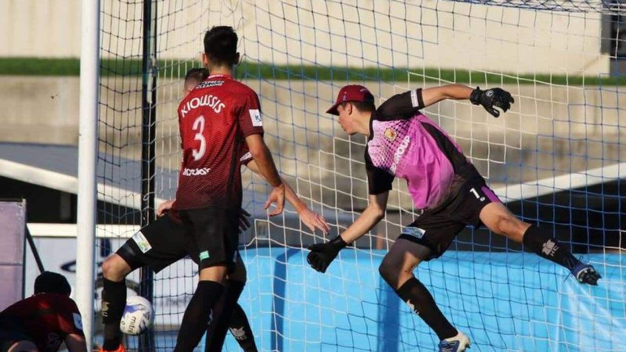 Hume City Fc goalkeeper