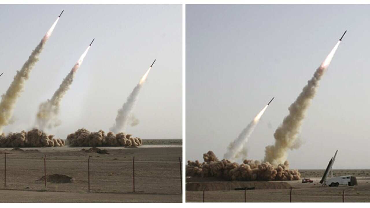 Iran Missiles Photos