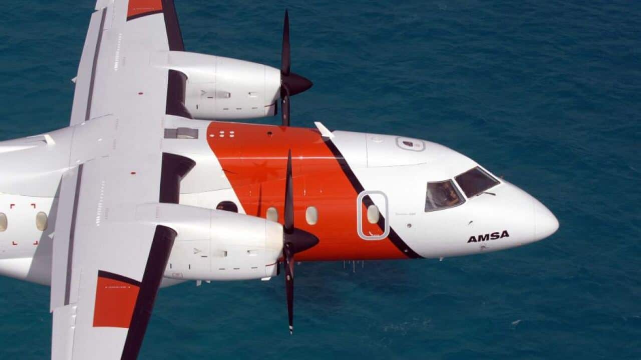 AMSA Challenger aircraft