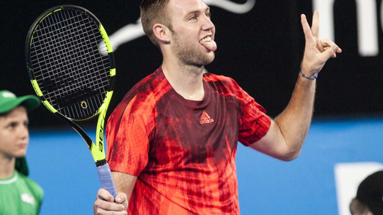 American tennis player Jack Sock