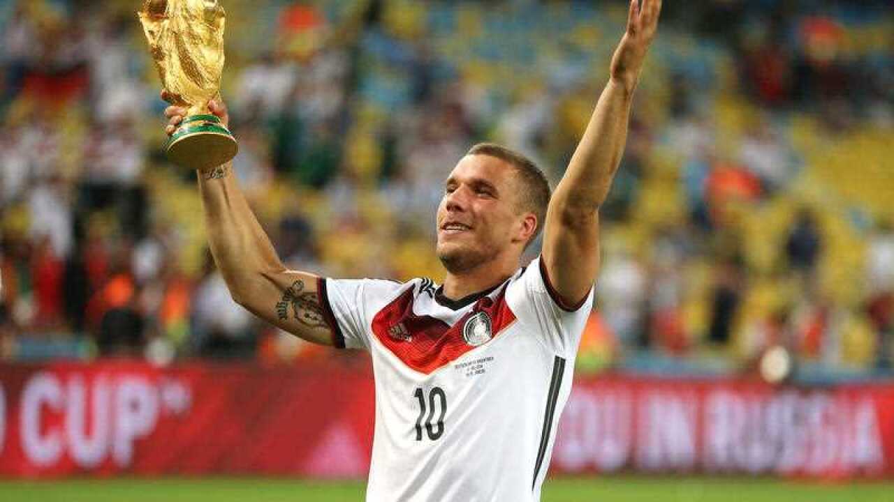Former Germany striker Lukas Podolski.