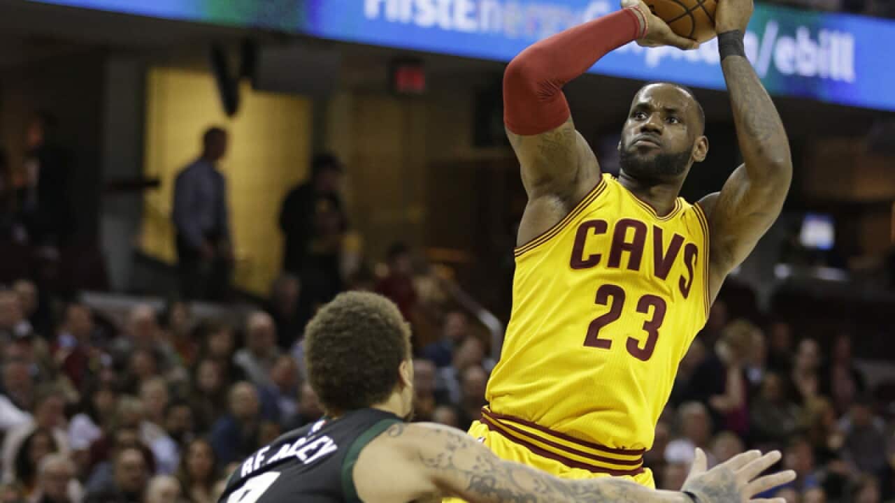 Cleveland Cavaliers' LeBron James