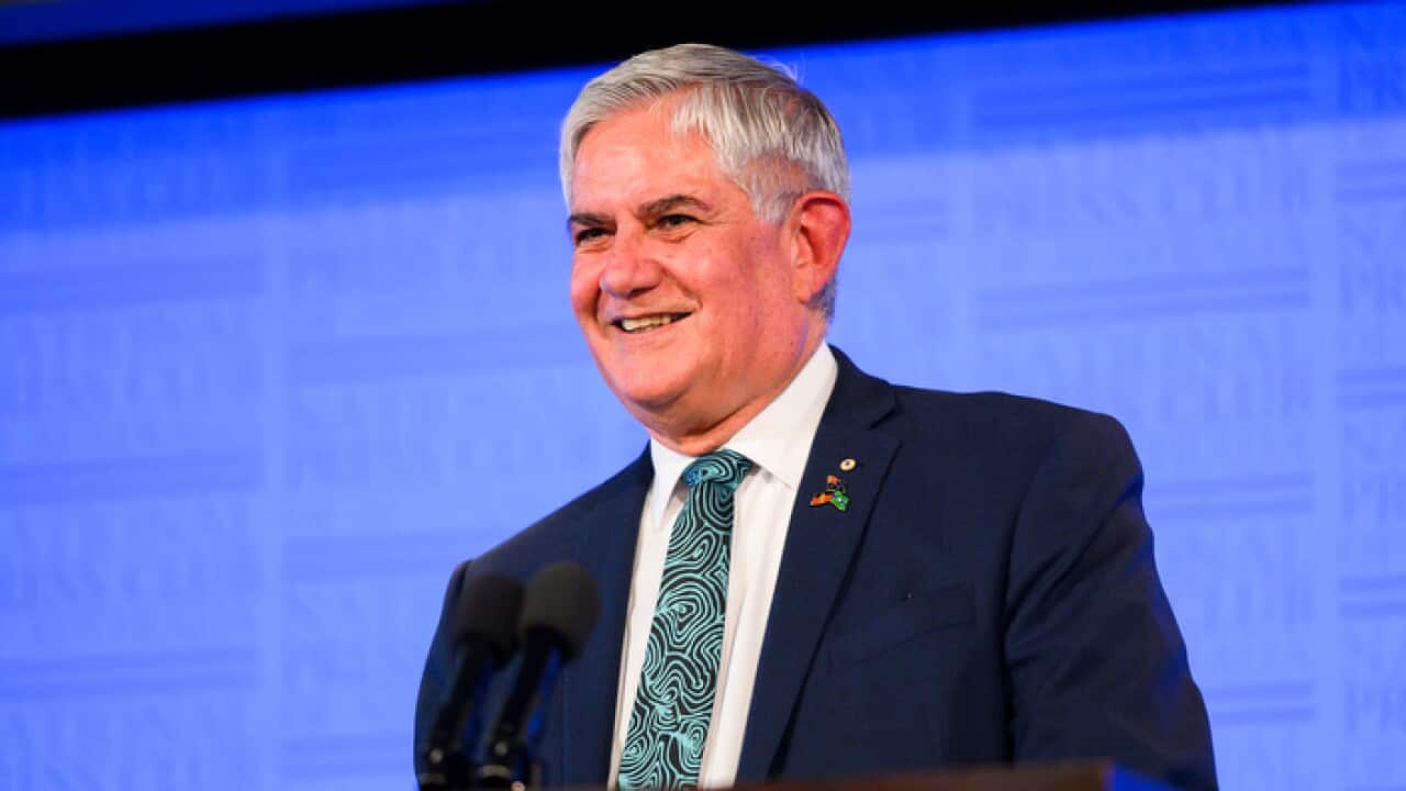 Minister for Indigenous Australians Ken Wyatt at the National Press Club in Canberra
