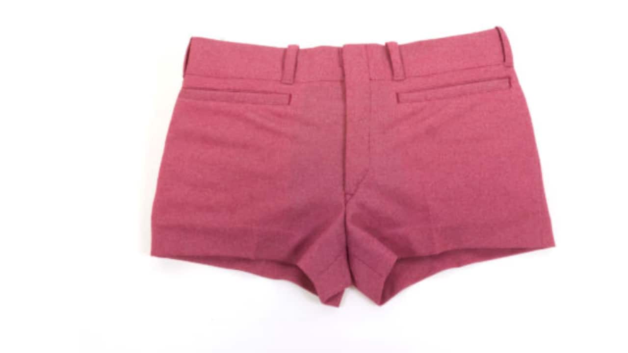 Don Dunstan pink shorts