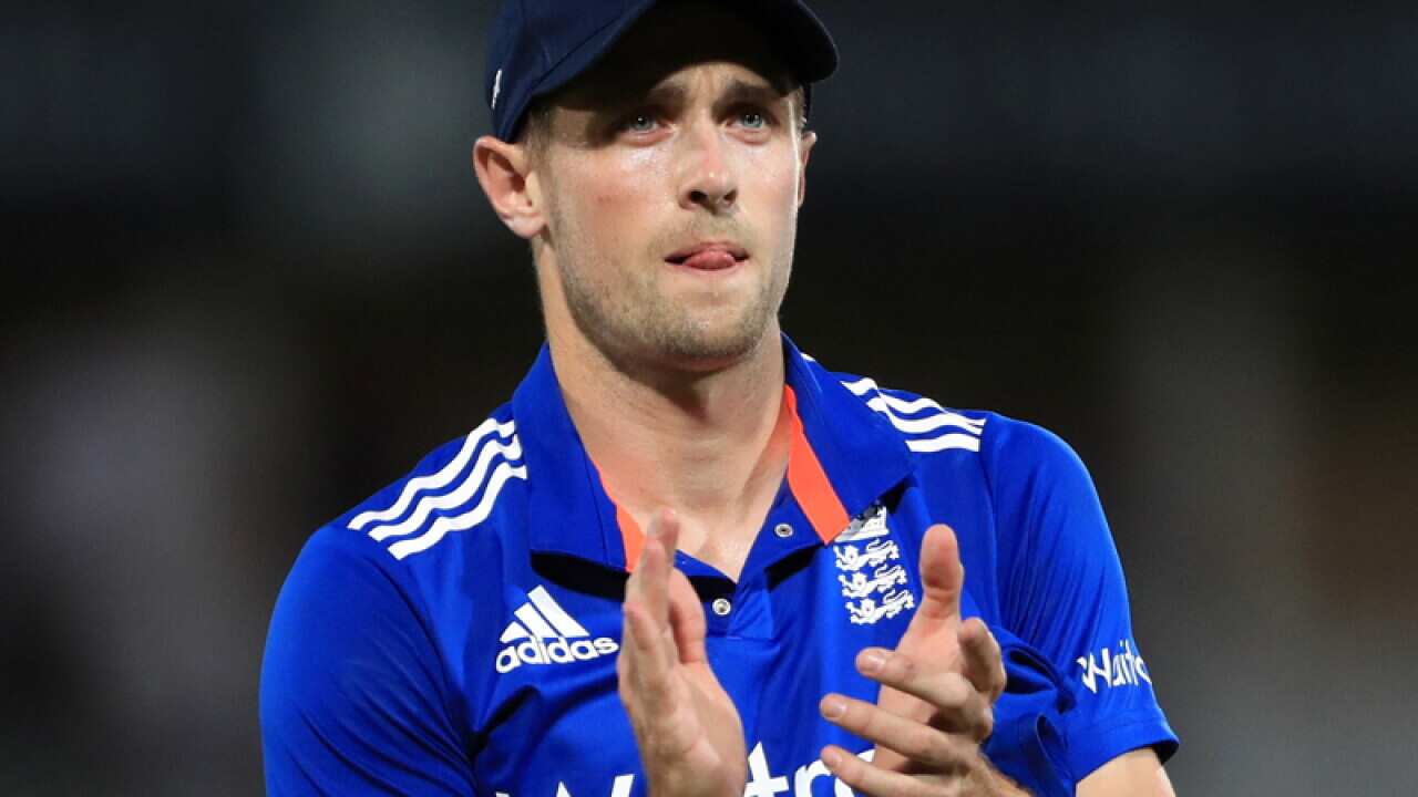 England's Chris Woakes