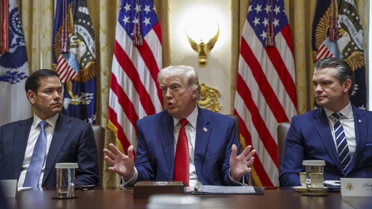 President Trump hosts a cabinet meeting