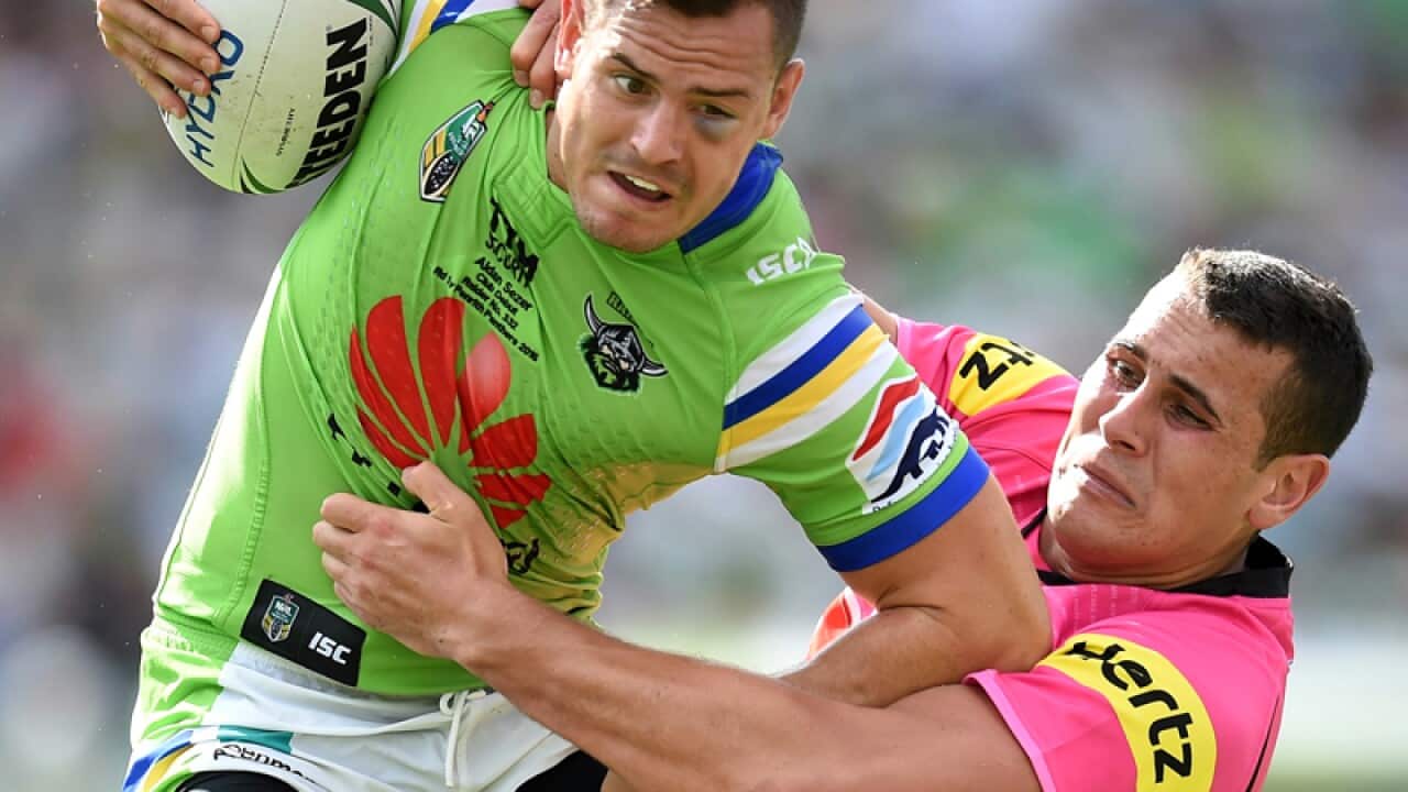 Aidan Sezer of the Raiders