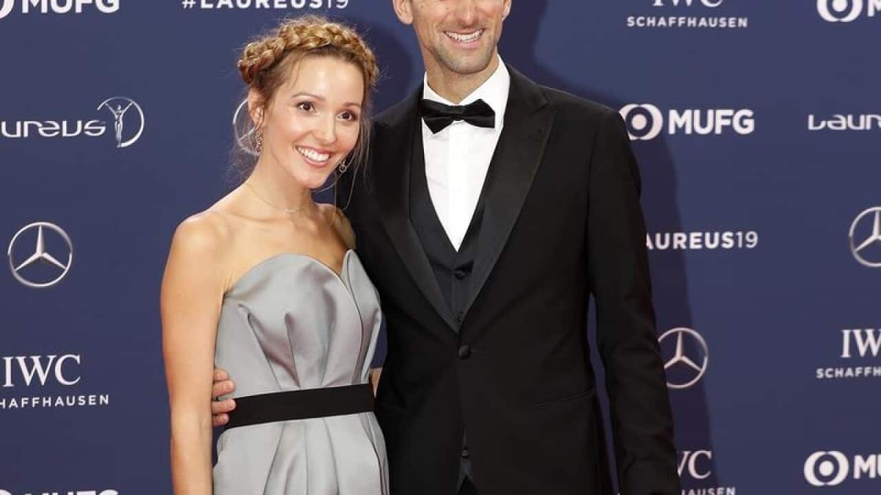 MONACO SPORTS LAUREUS AWARDS DJOKOVIC