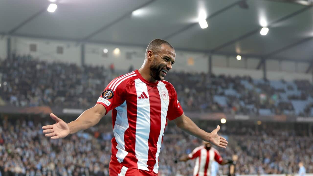 Olympiacos' Ayoub El Kaabi