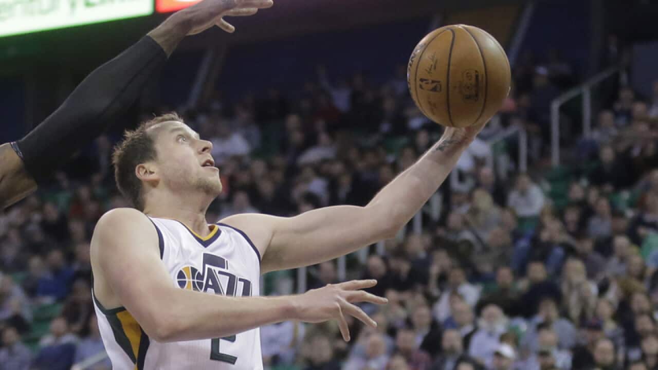 Utah Jazz forward Joe Ingles