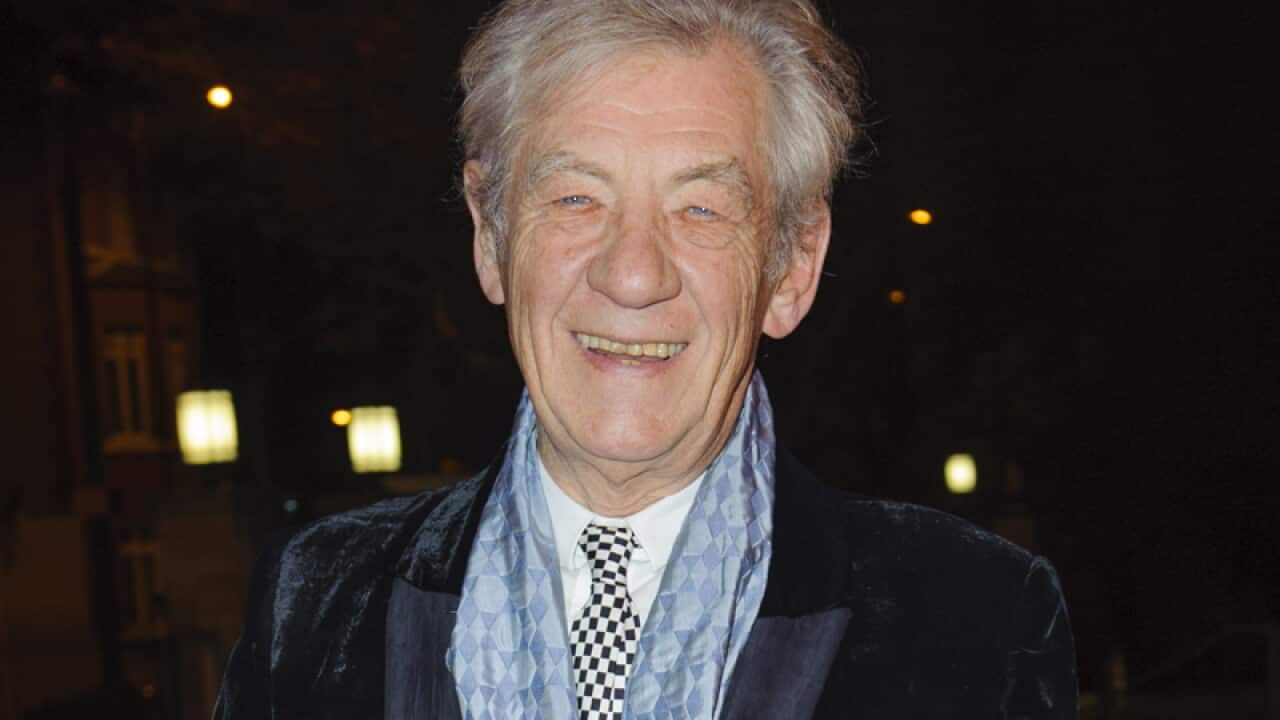 Sir Ian McKellen.