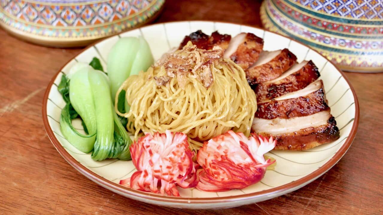 Jimmy Shu's roast pork belly