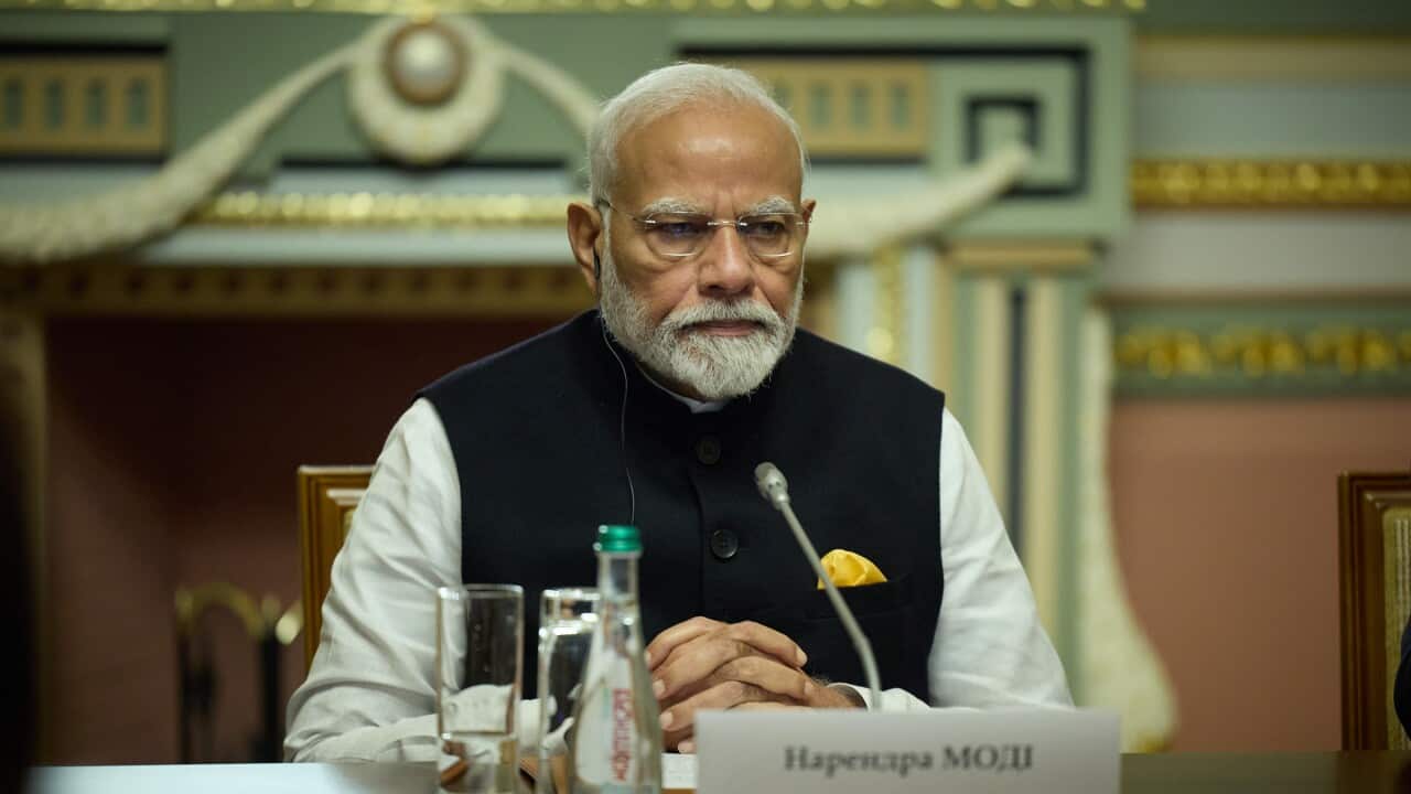 Ukrainian President Zelensky meets Indian Prime Minister Modi in Kyiv
