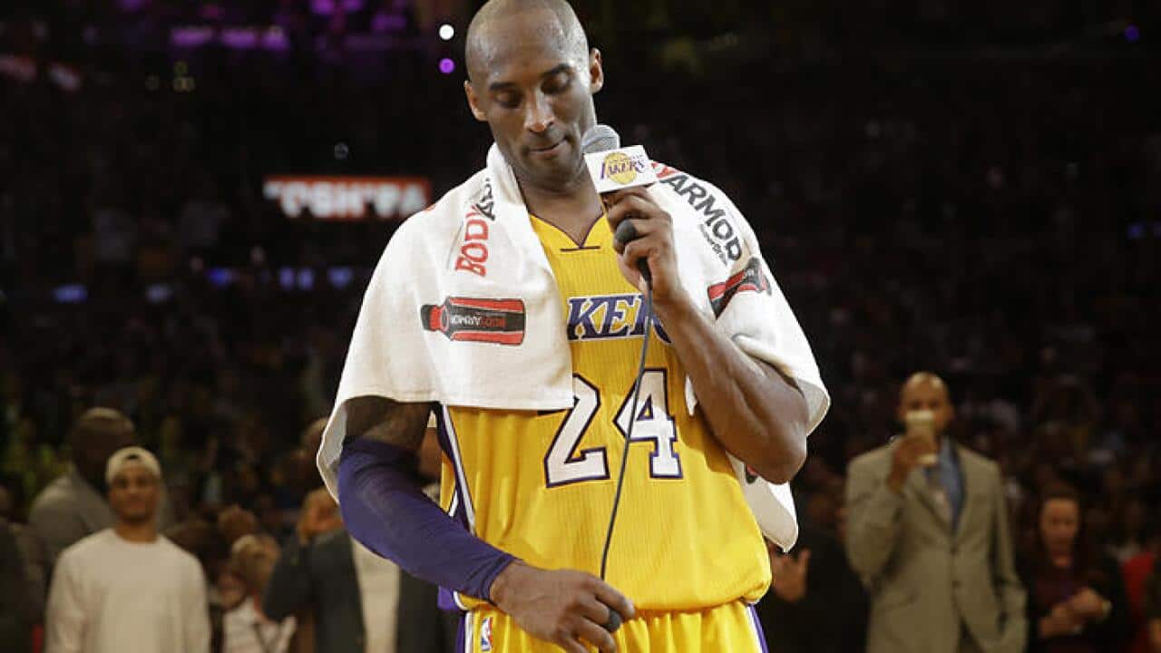 Kobe Bryant has capped off his stellar NBA career with a 60-point night to remember. (AAP)