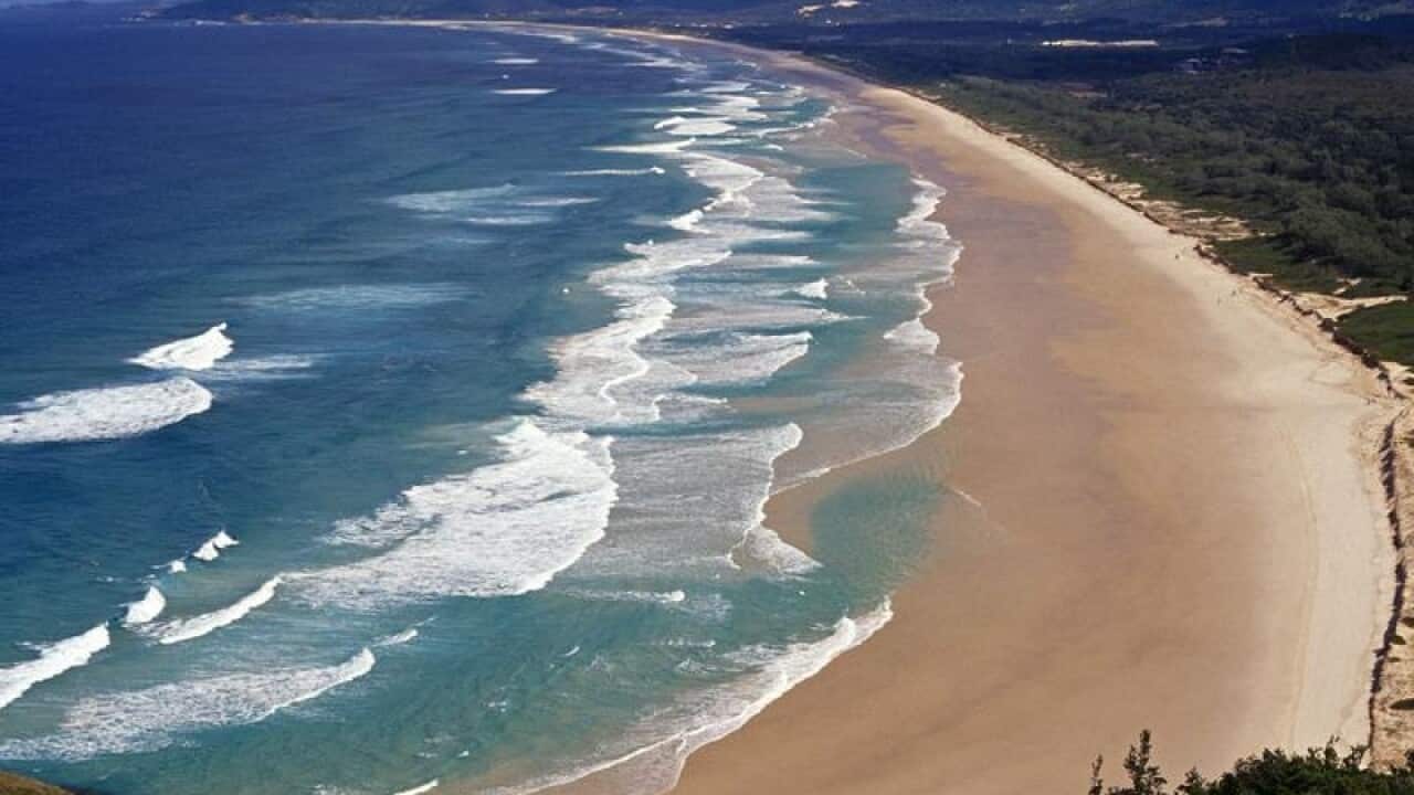Tallow Beach, near Byron Bay.