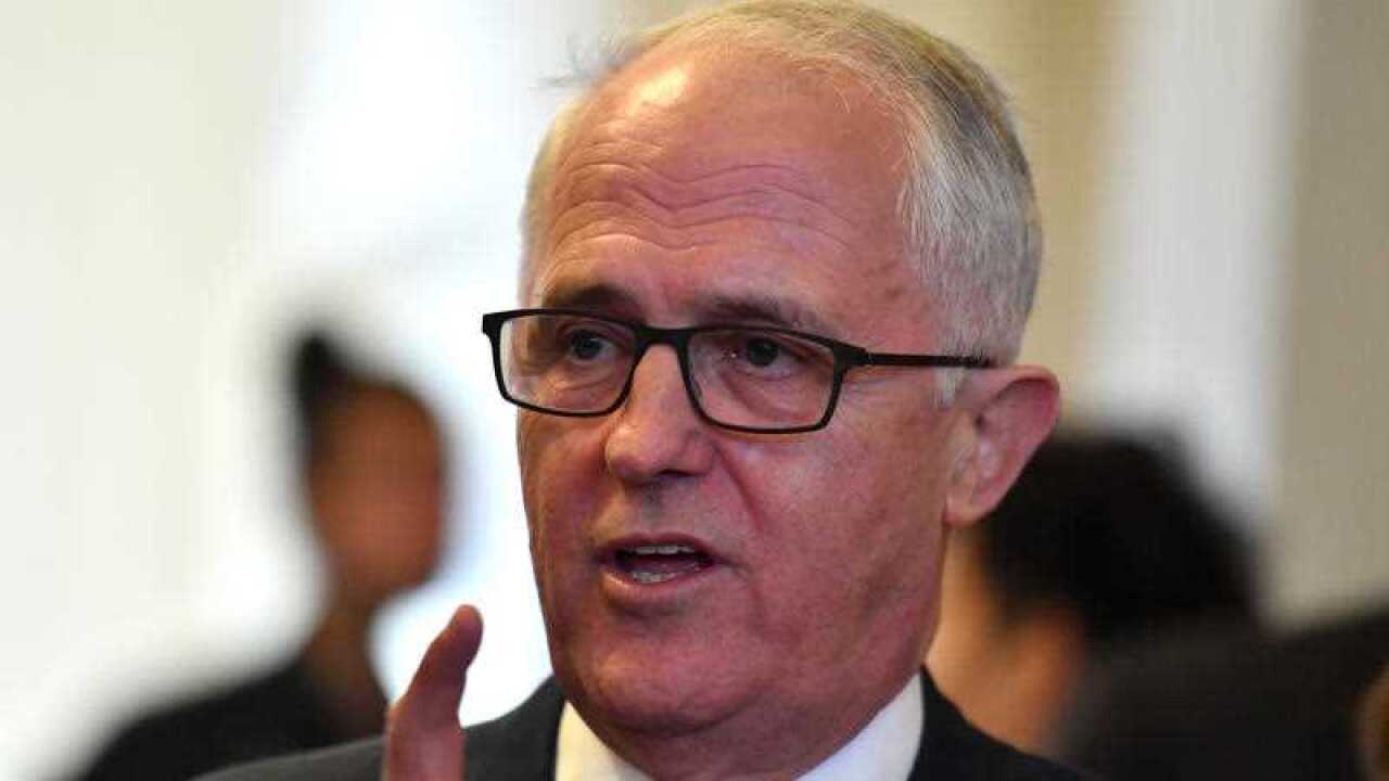 Former prime minister Malcolm Turnbull at the 20th anniversary of the republic referendum dinner at Old Parliament House in Canberra.