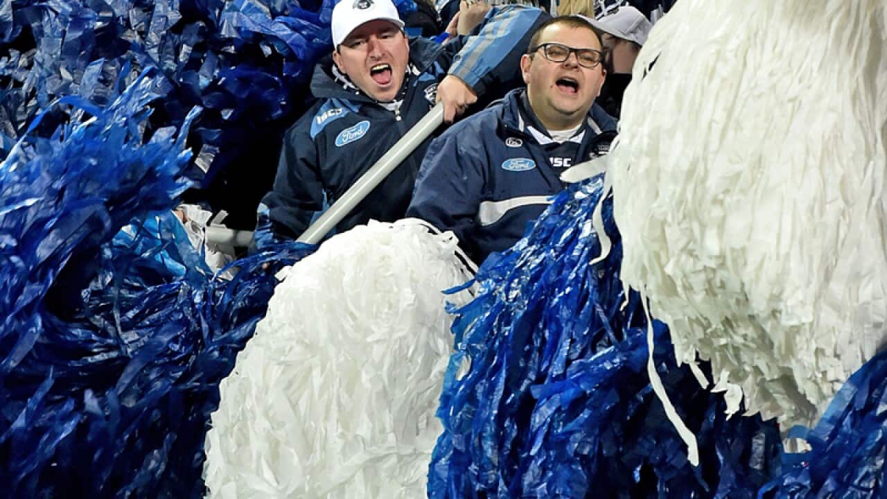 Geelong Cats fans