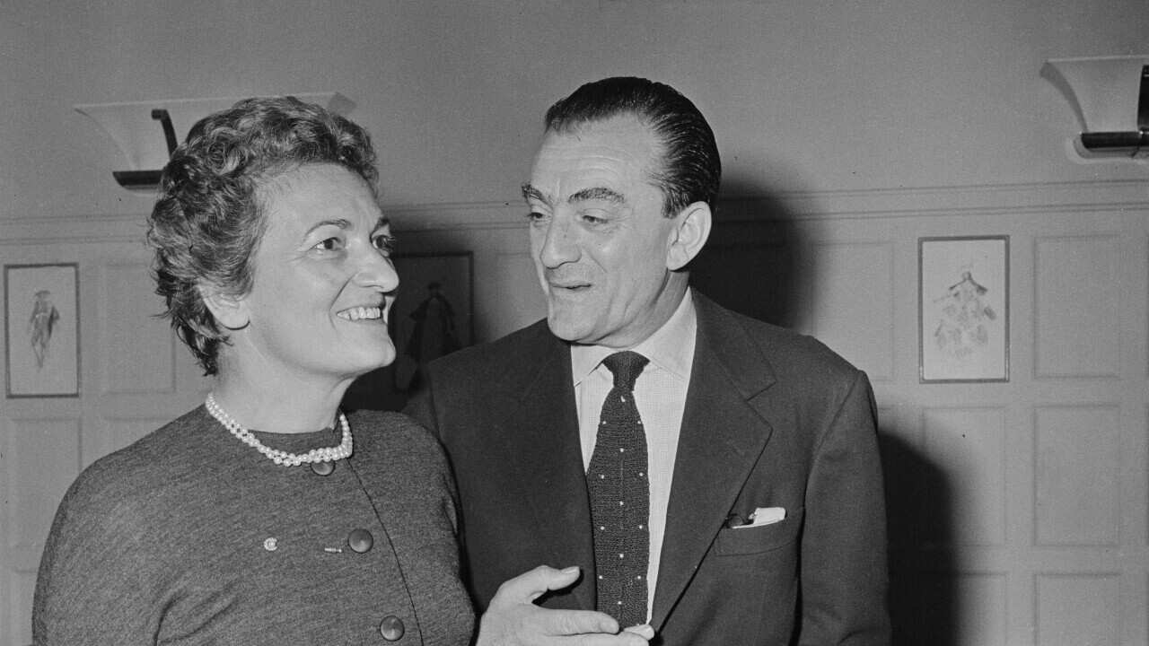 Luchino Visconti And Suso Cecchi d'Amico, 1957