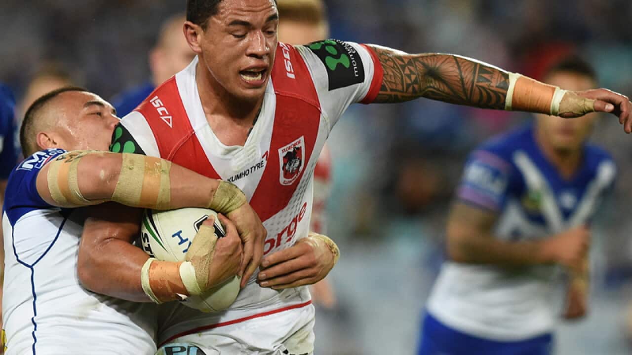 St George Illawarra Dragons star Tyson Frizell